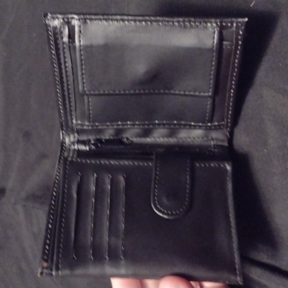 Men's Biofold Black Wallet